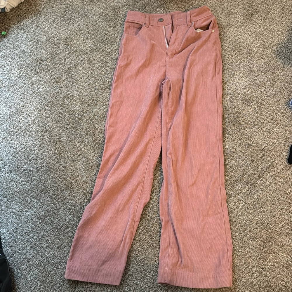 Pink Corduroy Pants